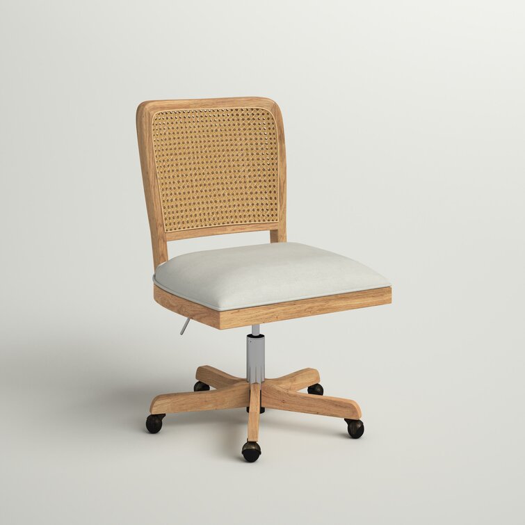 Rattan desk and online chair